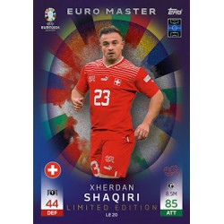 Topps Match Attax UEFA EURO 2024 Euro Master Limited Edition Xherdan Shaqiri (Switzerland)